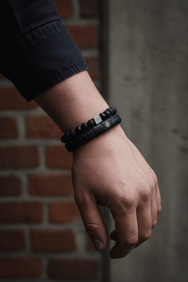 Black Anvil Set - Iron & Oak Amsterdam