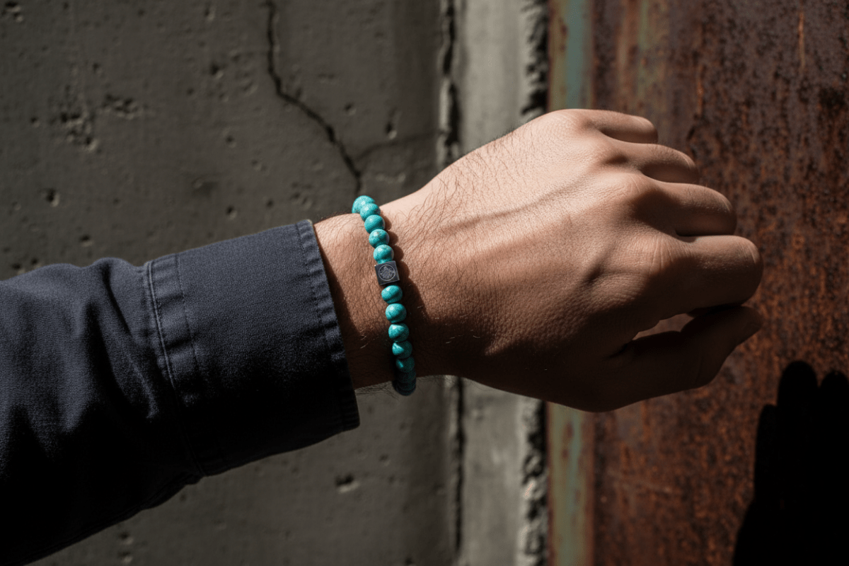 Turquoise Drift - Iron & Oak Amsterdam